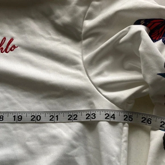 NWT Frida Kahlo x Shein Graphic Zip Front  Hoodie - Picture 8 of 10